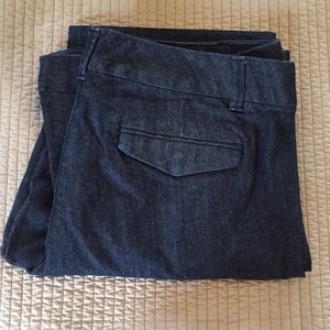 The limited fit n flare denim